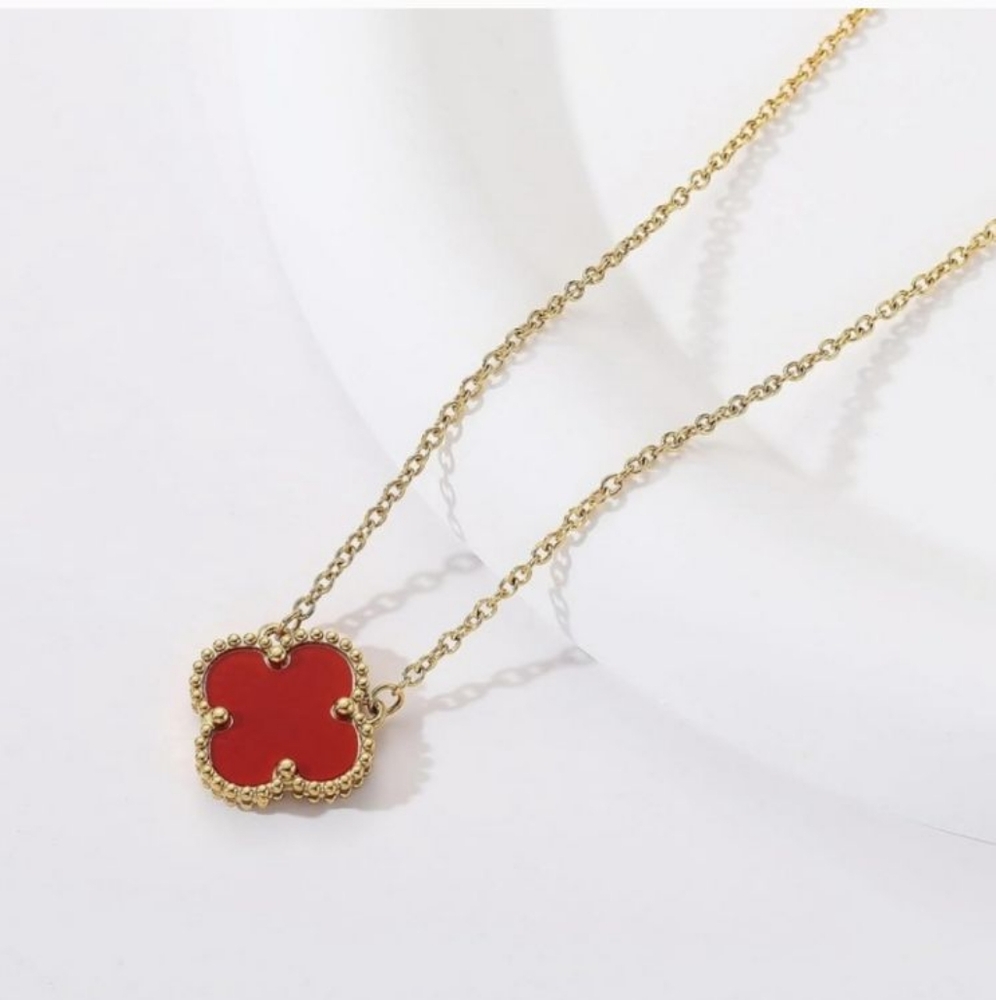 18k gold plated stainless steel necklace